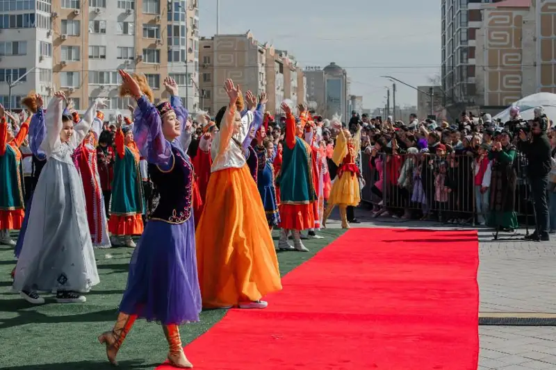 Жители Атырауской области отмечают Наурыз