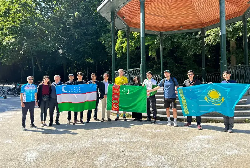 Велопробег в честь Всемирного дня велосипеда состоялся в Брюсселе