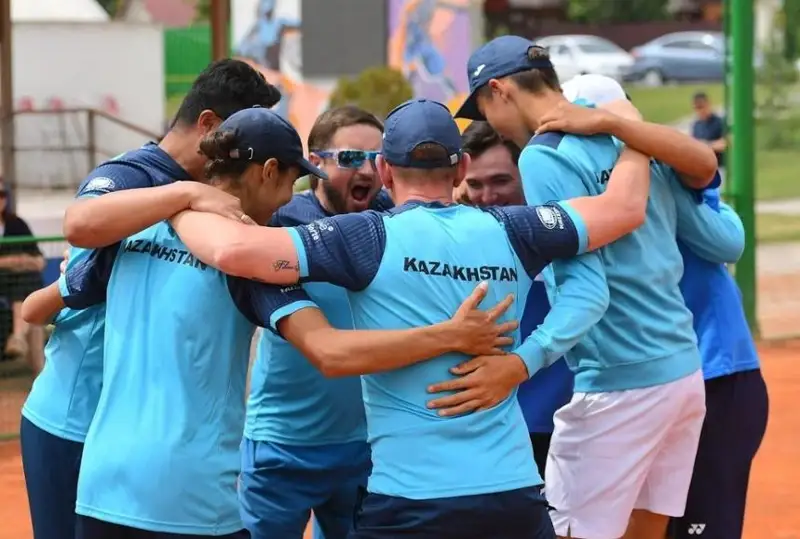 Сборная юношей Казахстана сыграет за третье место в квалификации Juniors Davis Cup