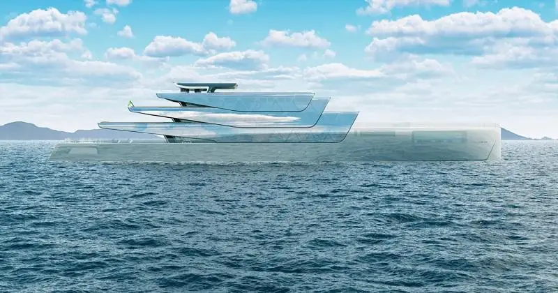 «Невидимая» яхта: дизайнер представил концепцию необычного судна