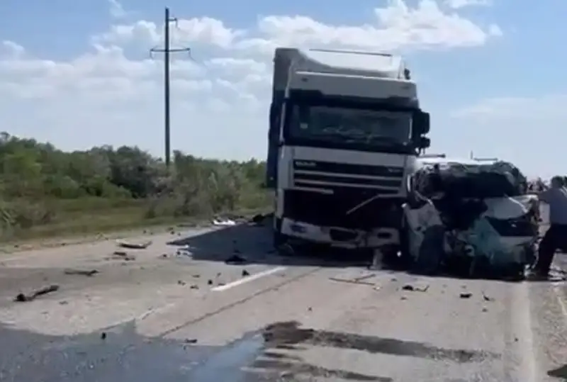 Водитель Toyota Alphard и его 10-летний сын погибли в ДТП в Акмолинской области