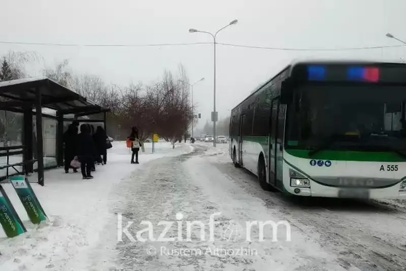 Движение автобусов восстановили по всем маршрутам в Атырау