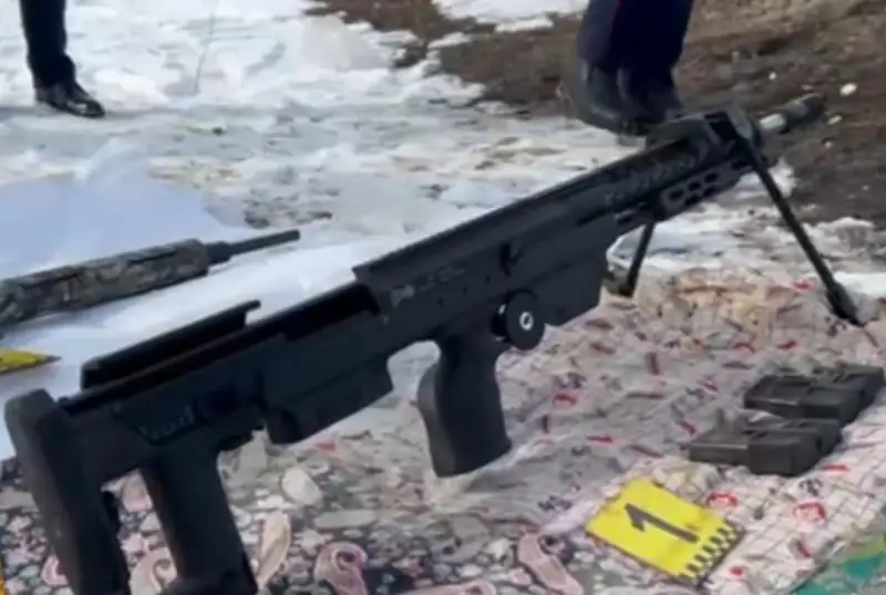 Тайник с редким дорогостоящим оружием обнаружили в Алматинской области