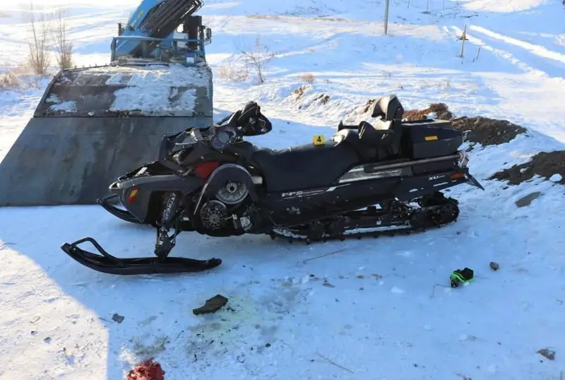 Наезд снегохода в Актобе: подросток взял технику без разрешения