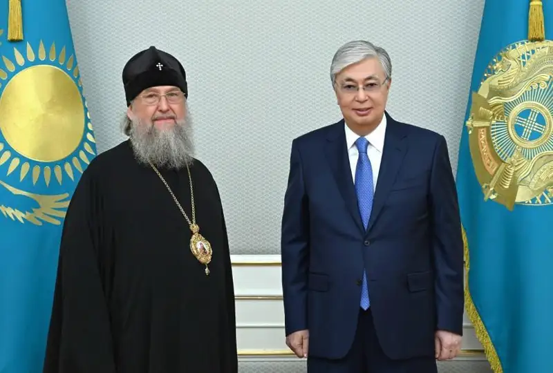 ҚР Президенти Астана ва Қозоғистон митрополити Александрни қабул қилди