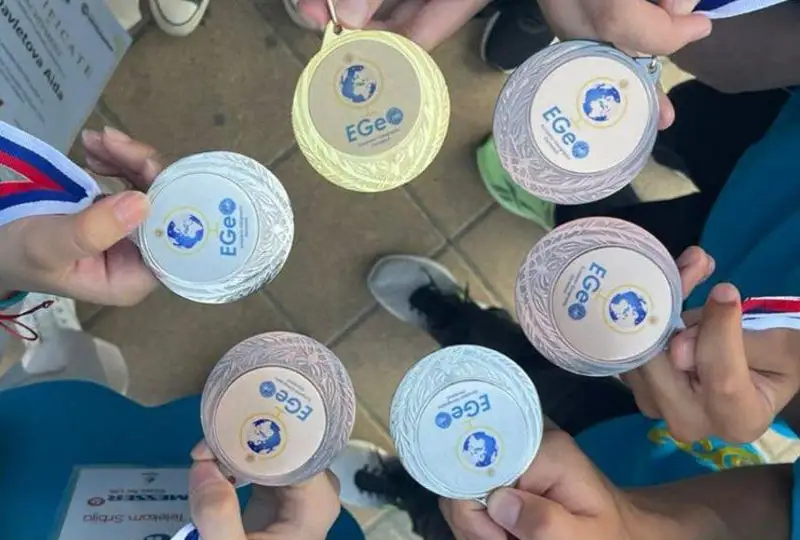 Geografııadan Eýropa olımpıadasynda qazaqstandyq oqýshylar 6 medal aldy