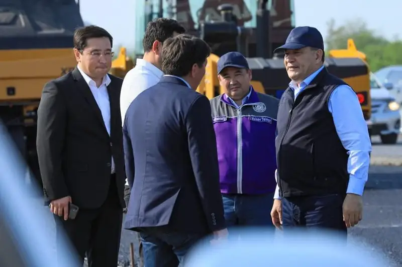 Ералы Тугжанов проинспектировал реализацию дорожных ремонтно-строительных работ в Актобе