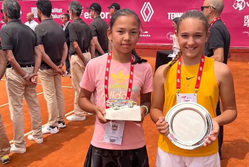 11 ёшли қозоғистонлик теннисчи Испаниядаги турнирда ғолиб чиқди