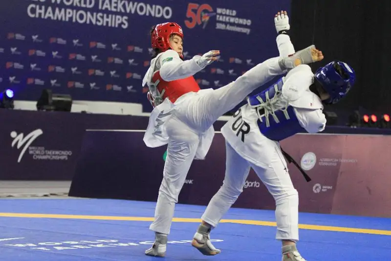 Казахстанцы участвуют в чемпионате мира по таеквондо в Баку