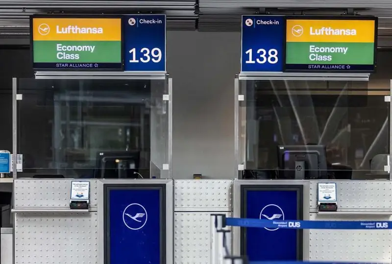 В Германии бастуют аэропорты