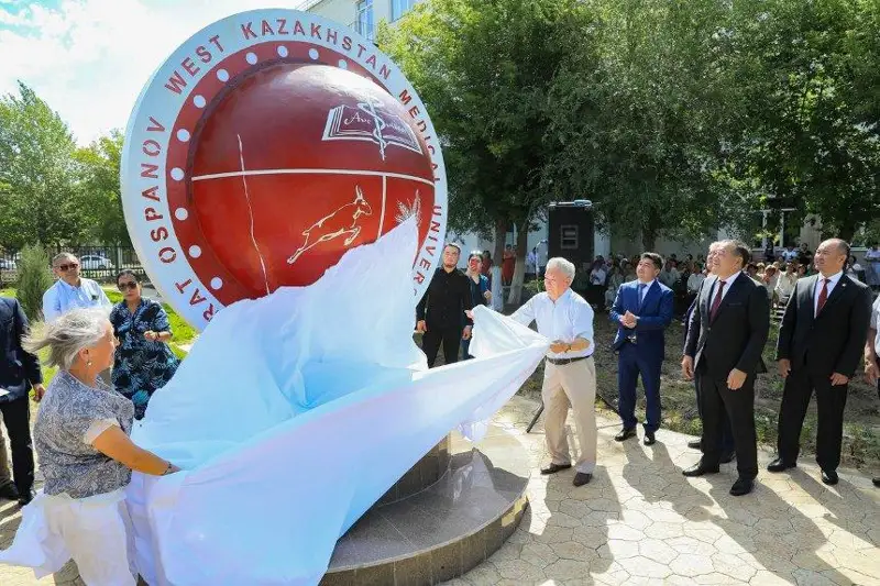 Новую аллею открыли в Актобе