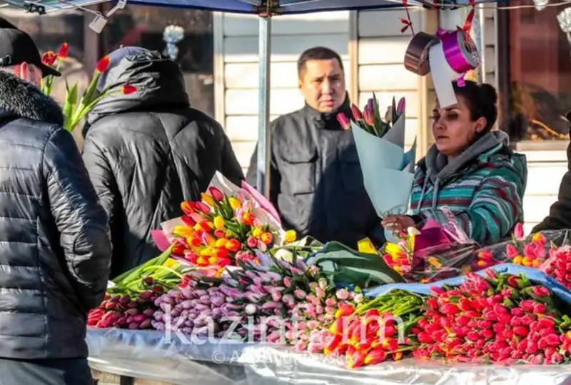 Казахстан импортировал цветы на $46,1 млн