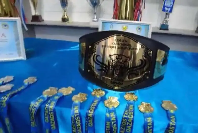 В Алматы стал известен обладатель чемпионского пояса «Полиция Барысы – 2023»