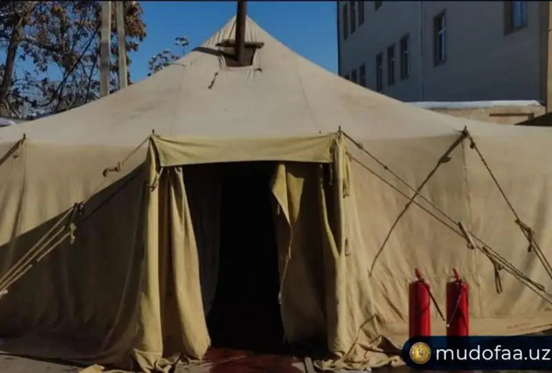 Военно-полевые кухни и пункты обогрева развернули в Узбекистане