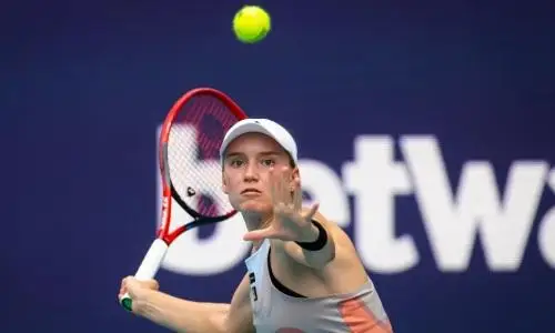 Елена Рыбакина установила новый рекорд во время финала турнира в Майами