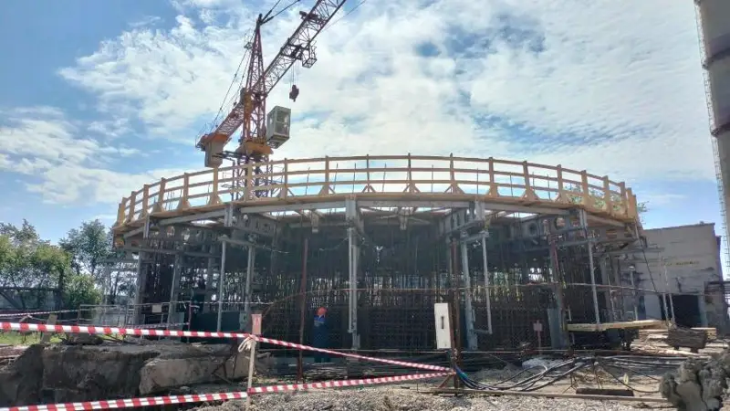 Половину котлов подключат к новой дымовой трубе на Петропавловской ТЭЦ-2