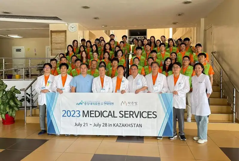 Врачи из Южной Кореи обследовали более 1000 жителей области Жетысу