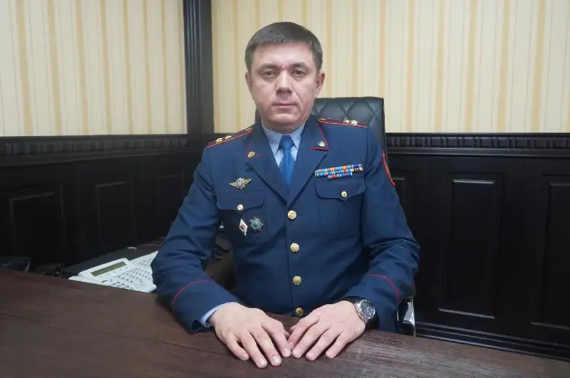 Кайрат Евнеев назначен новым заместителем начальника полиции Костанайской области