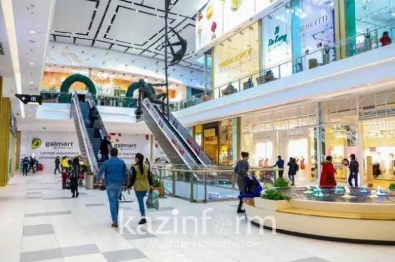 Ўтган йили Қозоғистонда 19 та савдо маркази қурилди