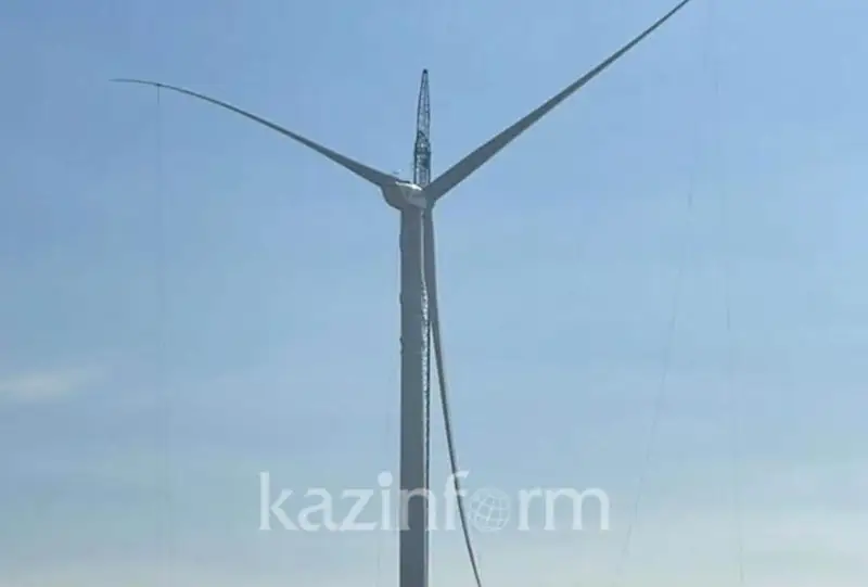 Jetisý oblysynda qýaty 50MVt bolatyn jel elektr stantsııasy iske qosyldy