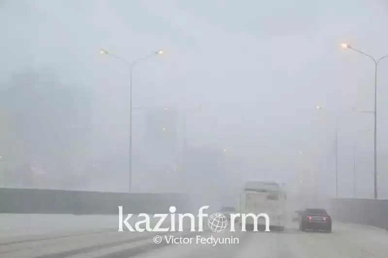Штормовое предупреждение объявлено в шести областях Казахстана