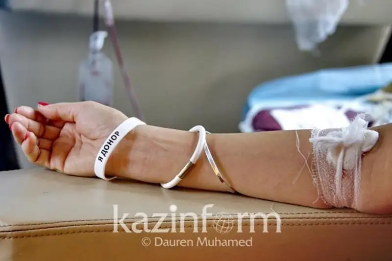 Mańǵystaý oblysynda úsh myńnan asa turaqty donor bar