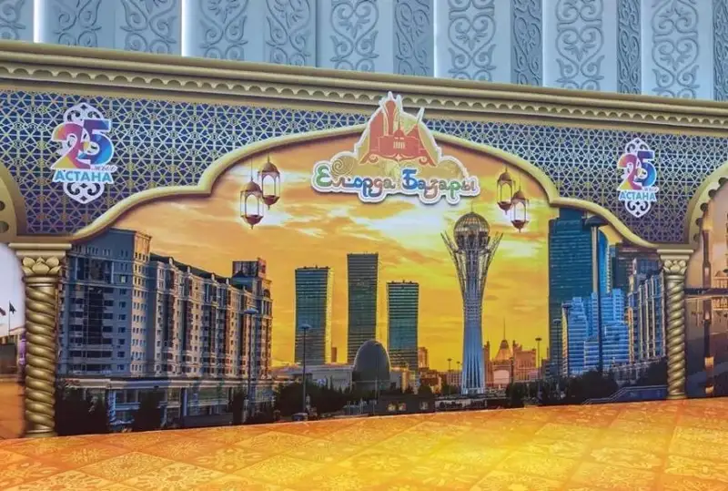 Astanada shyǵys stılindegi han bazaryna 15 óńirdiń ónimderi qoıyldy