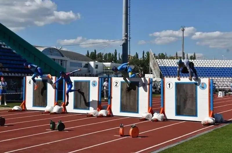 Сборные команды Казахстана заняли третье место на чемпионате мира по пожарно-спасательному спорту