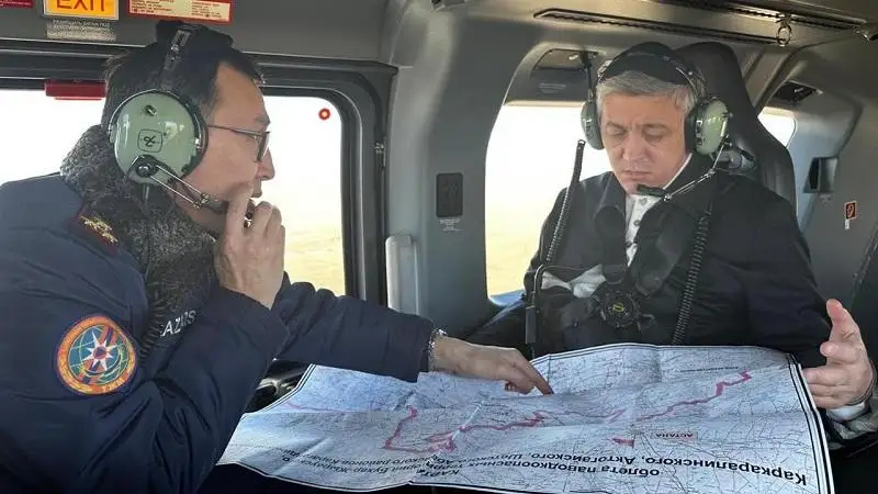 Qaraǵandy oblysynda sý tasý qaýpi baıqalmaıdy - óńir basshysy aımaqtardy barlap shyqty