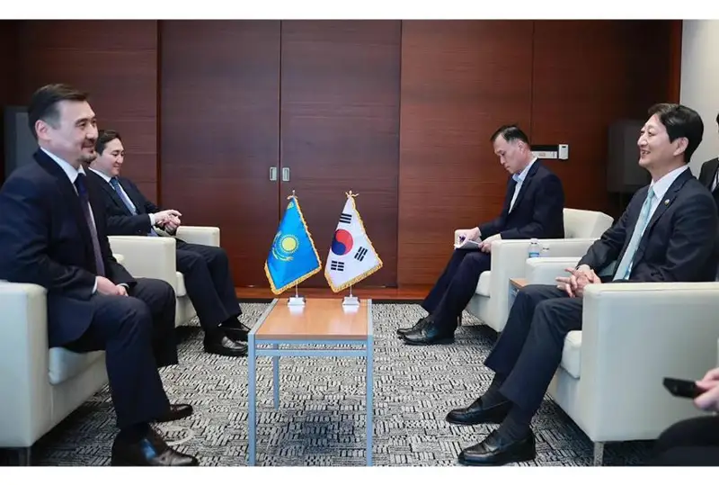 Қозоғистон ва Жанубий Корея савдо ҳамкорлигини мустаҳкамламоқда