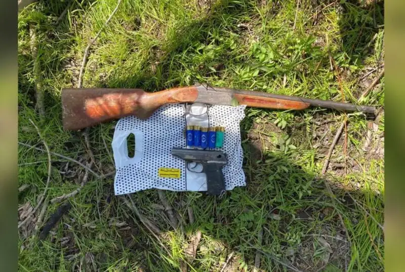 Схрон с оружием обнаружили в Жамбылской области