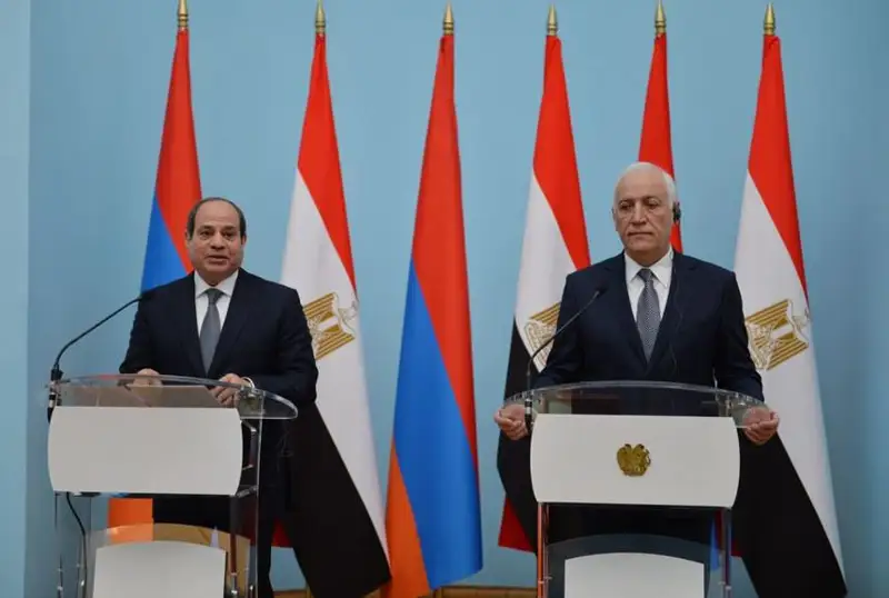 Состоялся первый в истории визит президента Египта в Армению