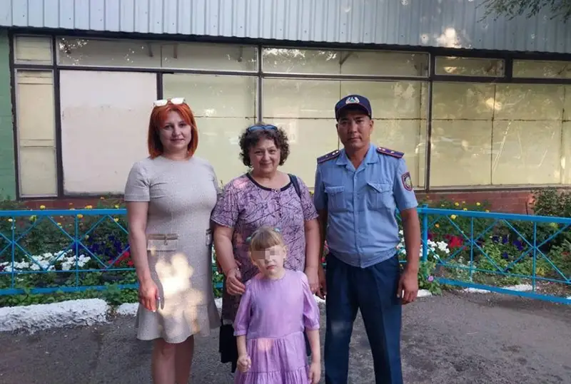 Пропавшую 4-летнюю россиянку нашли полицейские Лисаковска