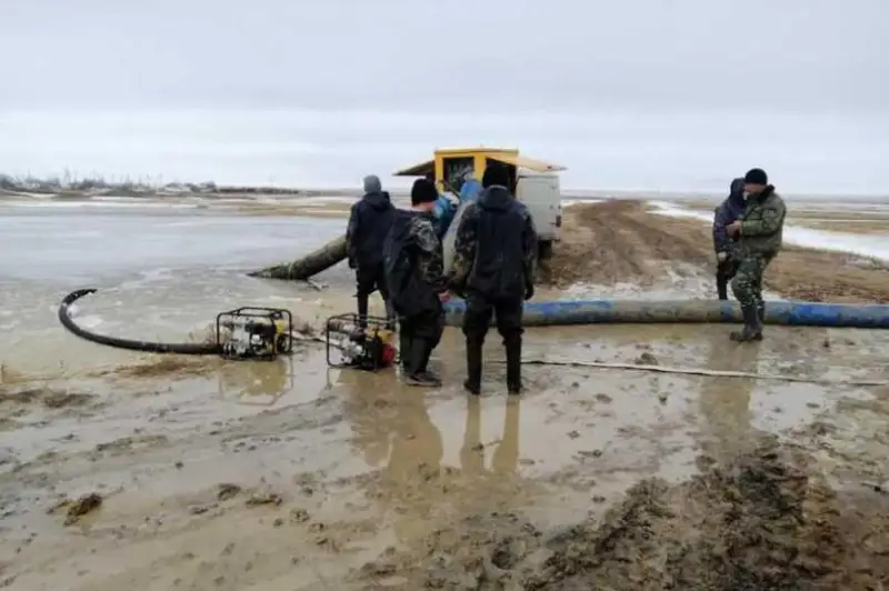 Синоптики прогнозируют разливы и подтопления в Костанайской и Улытауской областях