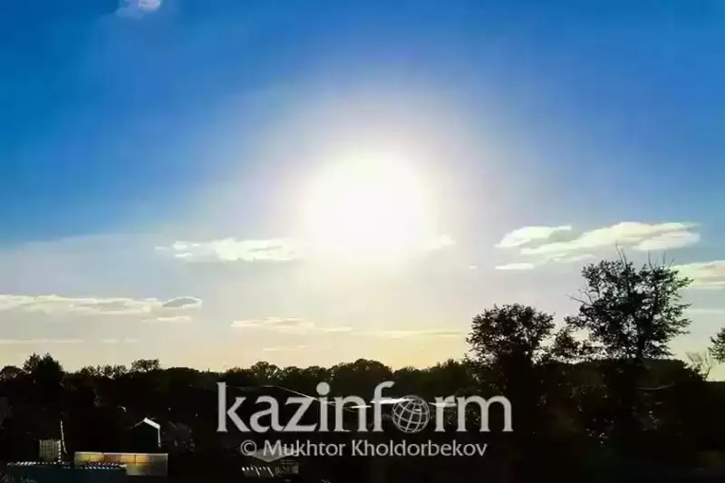 بۇگىن ەلىمىزدىڭ باتىسىندا اپتاپ ىستىق، وزگە وڭىرلەردە ءورت قاۋپى ساقتالادى - قازگيدرومەت