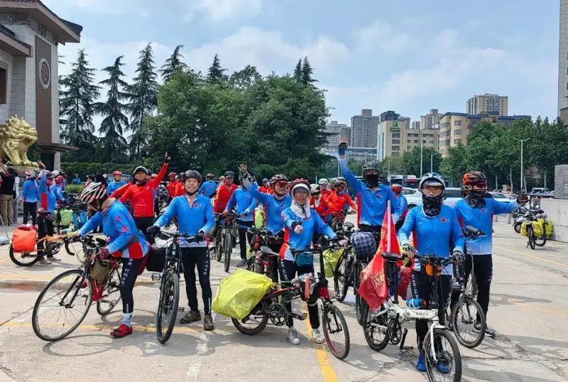 Сиань шаҳридан Алматига дўстлик халқаро велоcайли бошланди