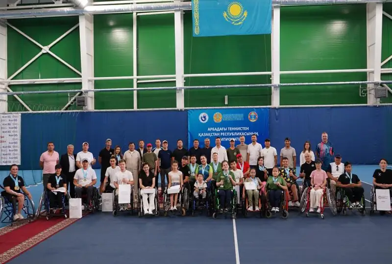 Чемпионат Казахстана по теннису на колясках прошел в Астане