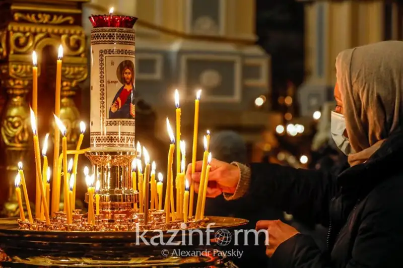 Православ қозоғистонликлар Рождество нишонлаш арафасида