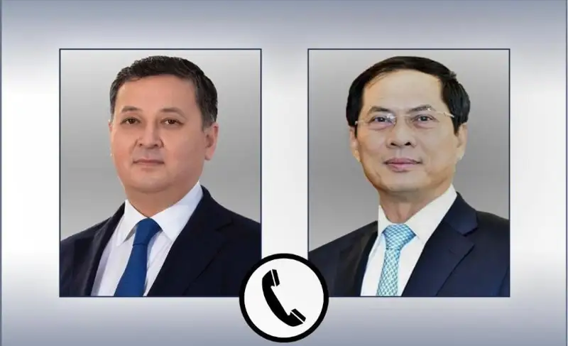 哈越外长举行电话会谈