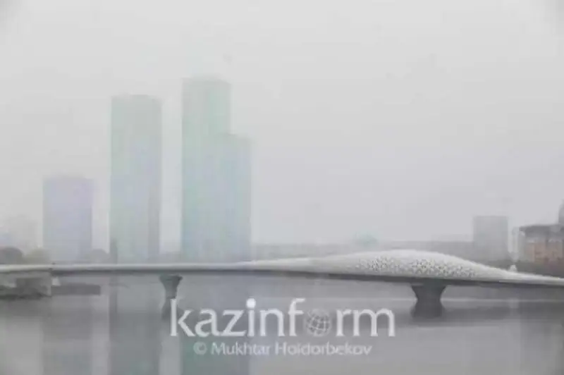 Astana men 3 óńirde aýa raıyna baılanysty eskertý jarııalandy