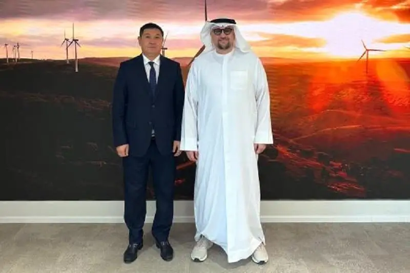 哈萨克斯坦大使会见阿联酋马斯达尔公司首席执行官