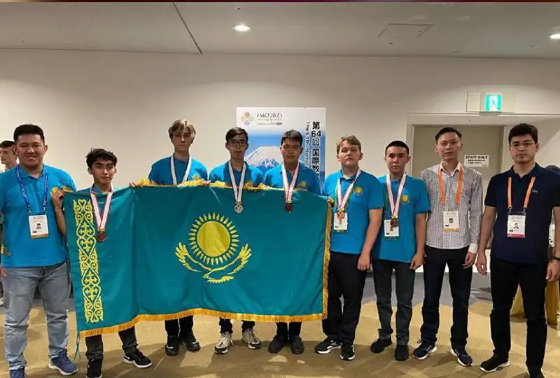 Шесть медалей завоевали казахстанские школьники на математической олимпиаде в Японии