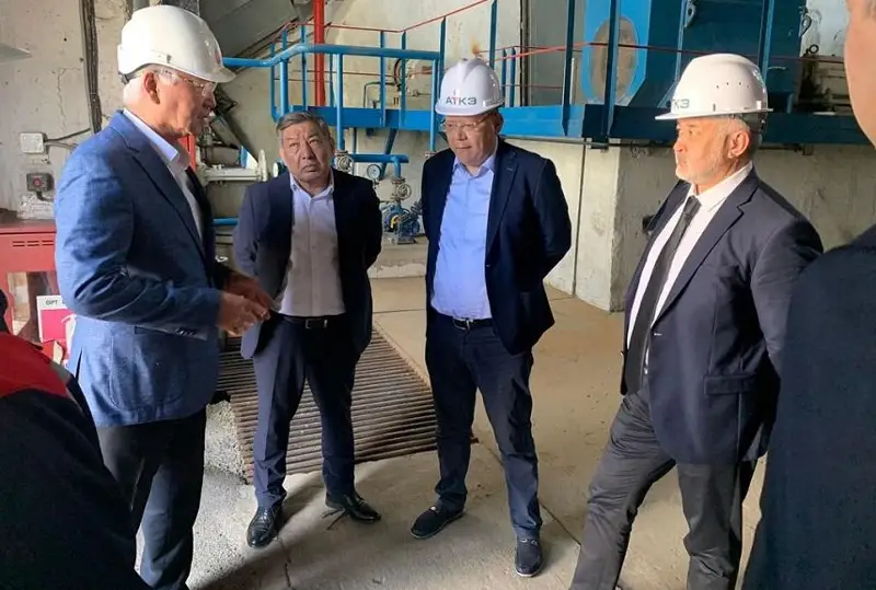 Сенатор ознакомился с ходом подготовки к предстоящему  отопительному периоду города Алматы