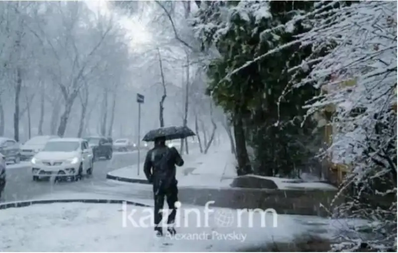 قازاقستاننىڭ 5 وڭىرىندە ەرتەڭ قار جاۋادى