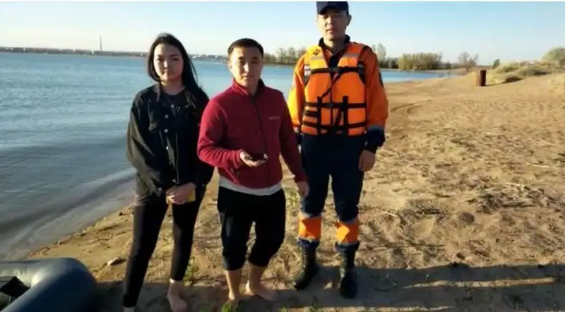 قاپشاعاي كولىندە اداسىپ كەتكەن جاستار امان-ەسەن تابىلدى - ۆيدەو