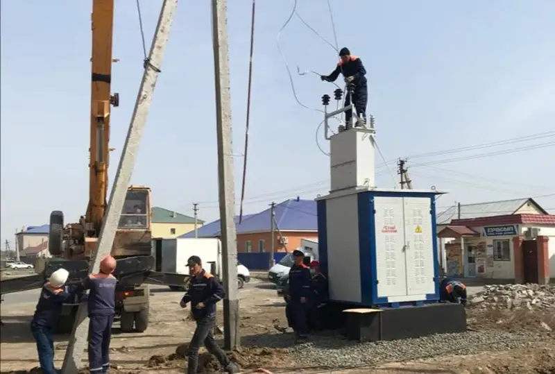 Turǵyndar aryzynan keıin Atyraýda 30 keshendi transformatorlyq stansa ornatylady