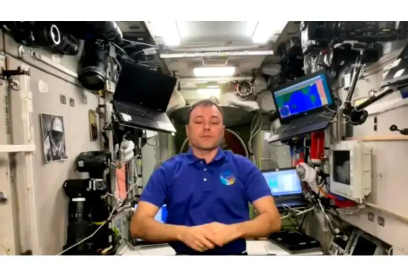 Космонавт Дмитрий Петелин с орбиты Земли поздравил казахстанцев с Наурызом