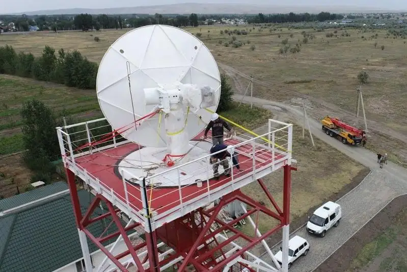 Казгидромет завершает монтаж метеорологических радаров