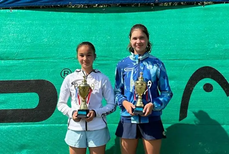 Двойным триумфом юной казахстанки завершился турнир в Албании