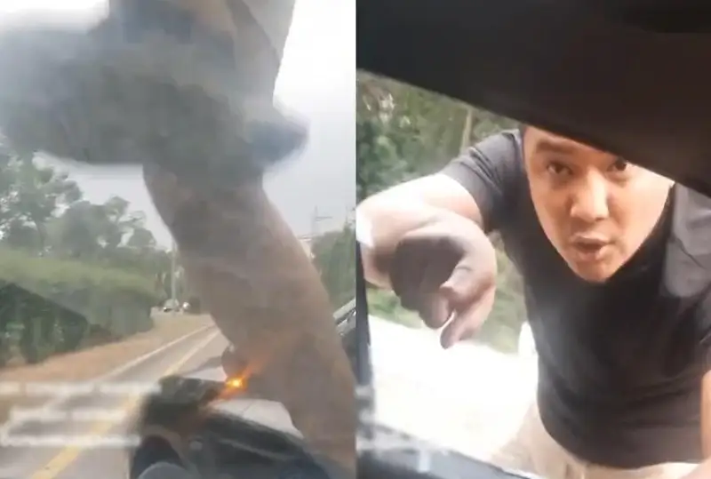 كولىك تەرەزەسىن سىندىرىپ، قوقان-لوققى كورسەتكەن جۇرگىزۋشى ۇستالدى